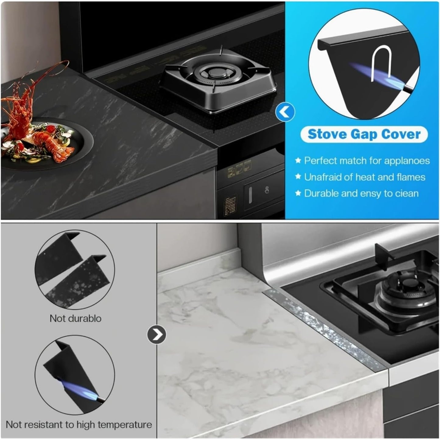 Retractable Stainless Steel Kitchen Backsplash 🍳✨ Easy Clean & Space-Saving