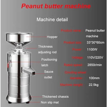 Commercial Food Processor 🥕⚡ Heavy-Duty Chopper