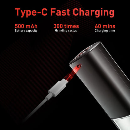 Rechargeable Electric Salt & Pepper Grinder 🌶️✨ Adjustable Coarseness