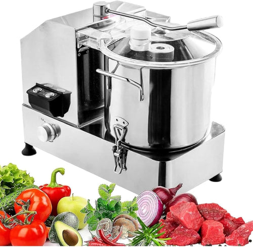 Commercial Food Processor 🥗⚡ Stainless Steel Chopper