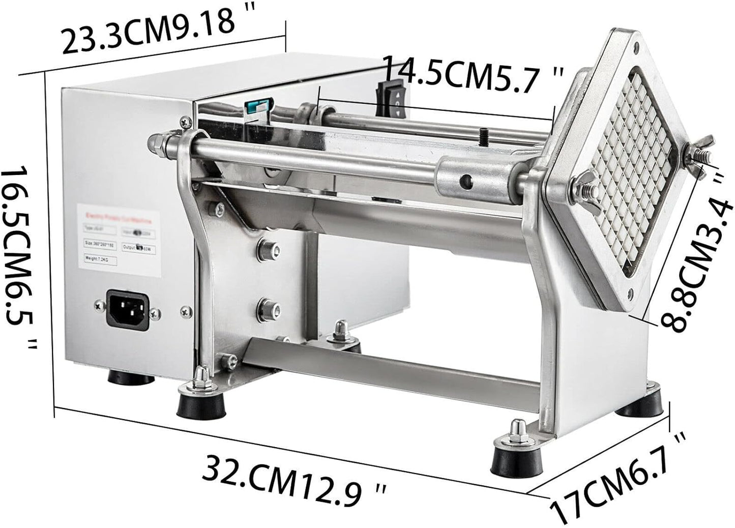 Multi-Functional Food Processor 🥕 Stainless Steel