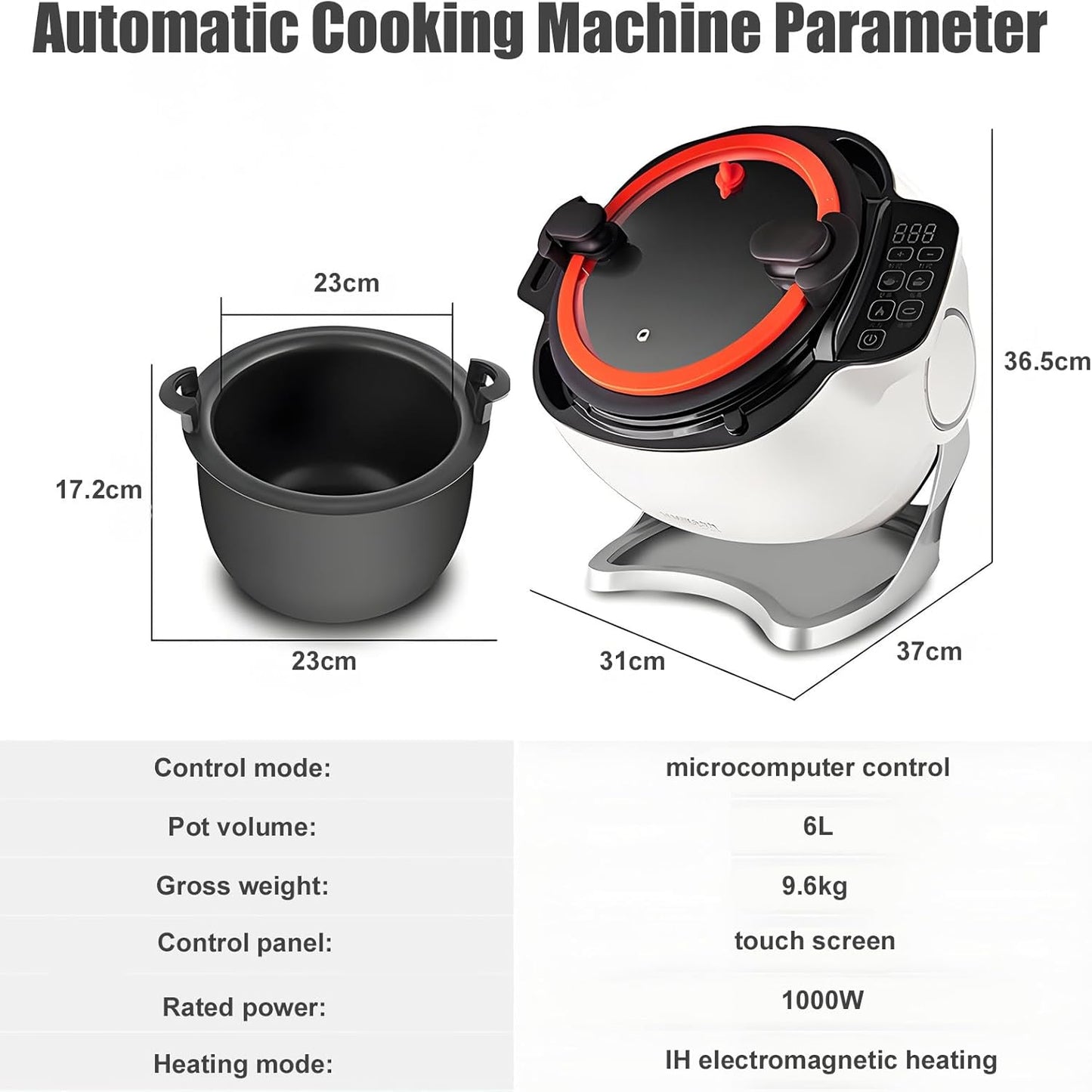 Commercial Food Processor 🥕⚡ Large Capacity Chopper